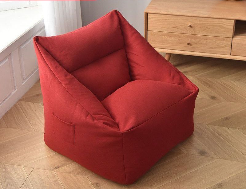 Bean Bag Lounge with Stool