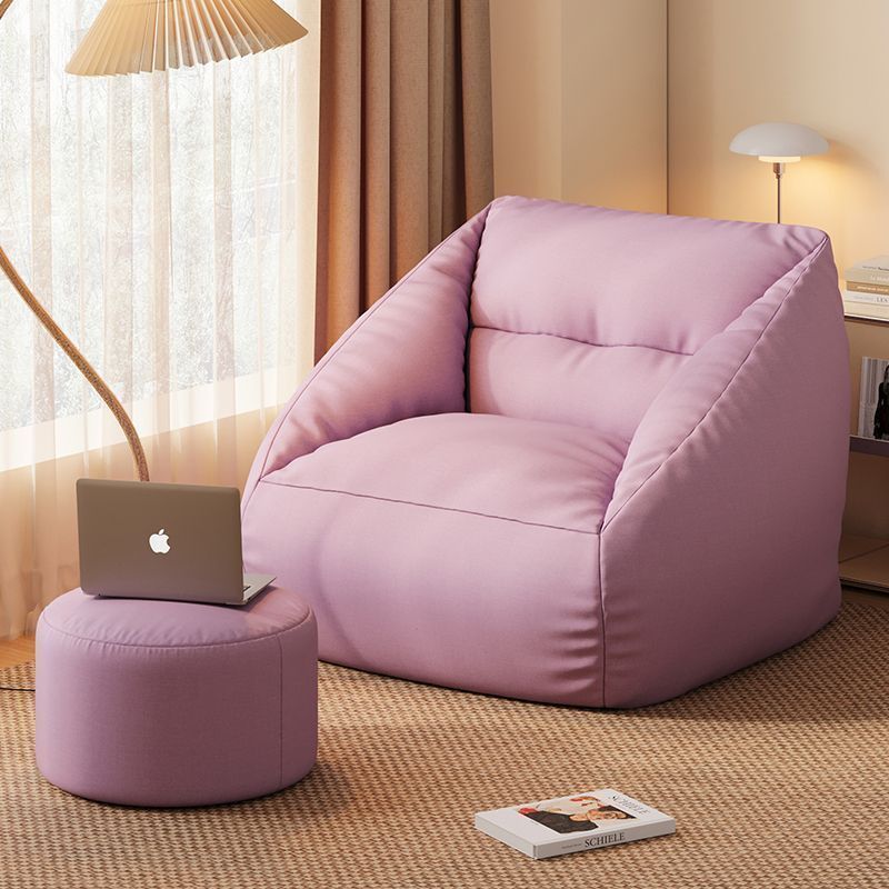 Bean Bag Lounge with Stool