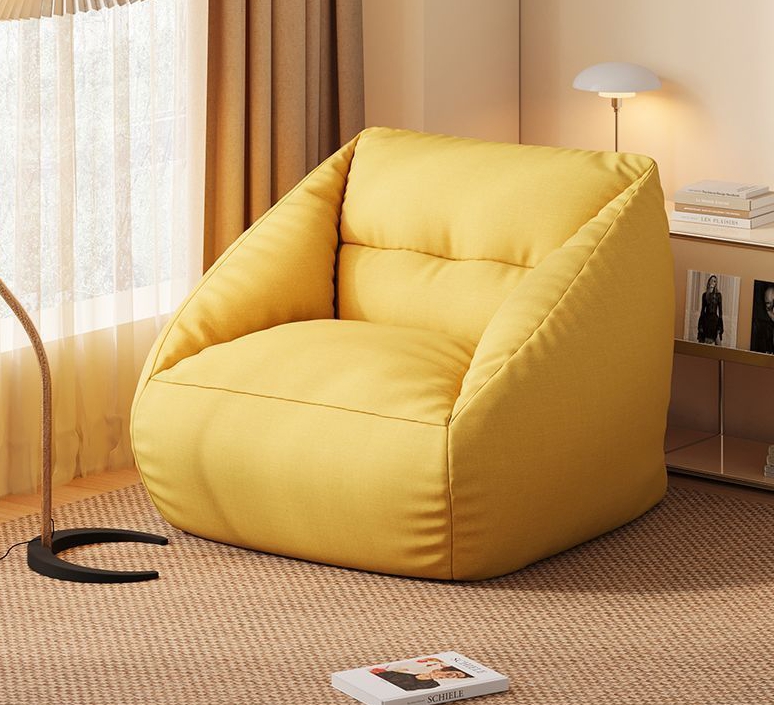 Bean Bag Lounge with Stool