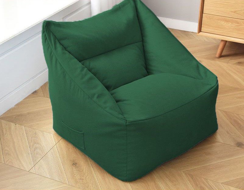 Bean Bag Lounge with Stool