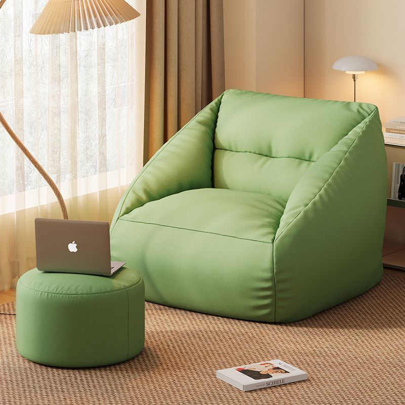 Bean Bag Lounge with Stool