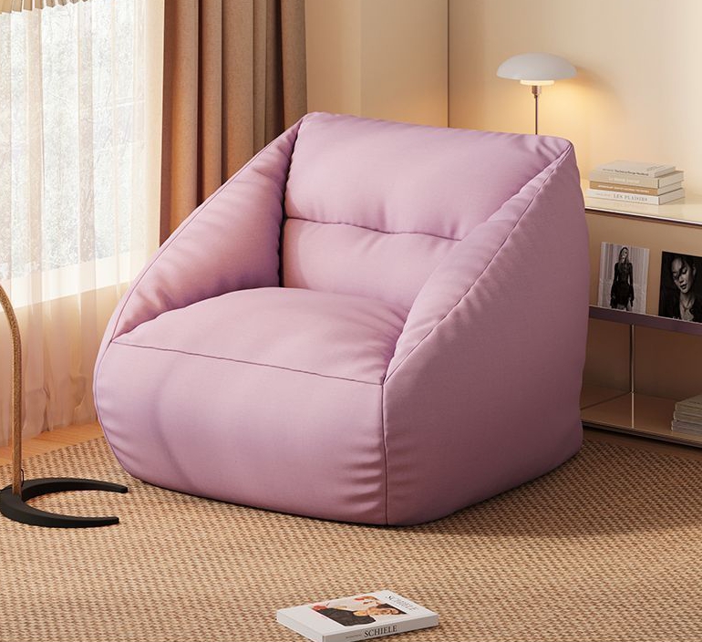 Bean Bag Lounge with Stool