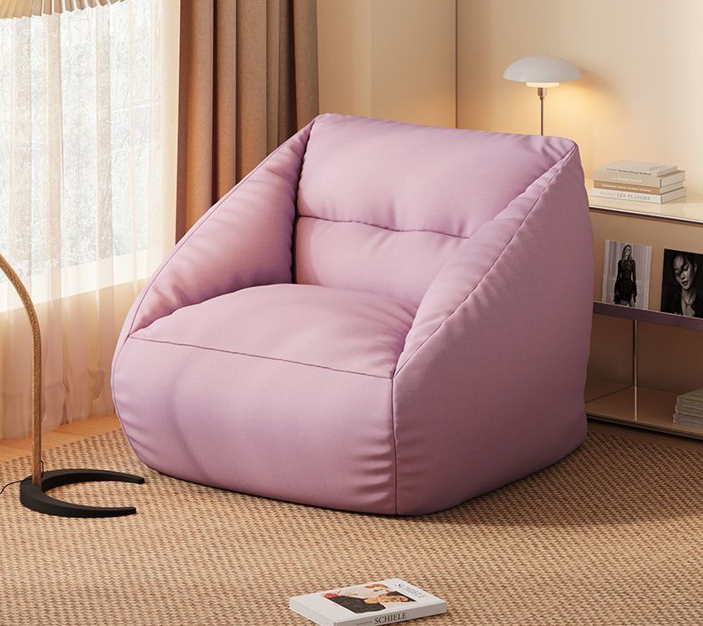 Bean Bag Lounge with Stool