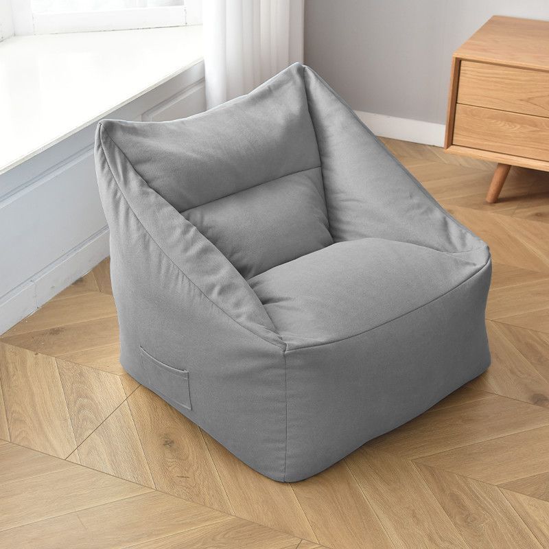 Bean Bag Lounge with Stool