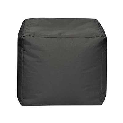 Black Square Bean Bag Sofa Cover