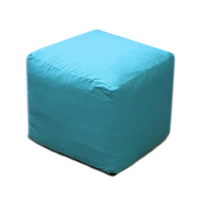 Blue Square Bean Bag Sofa Cover