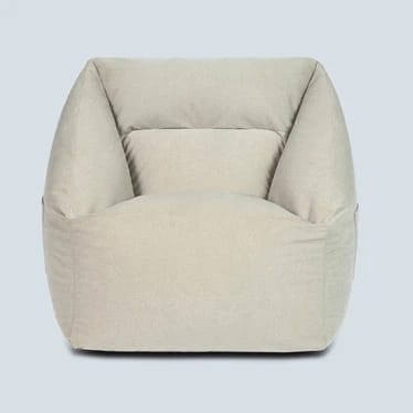Fur Bean Bag Sofa Chair Cover
