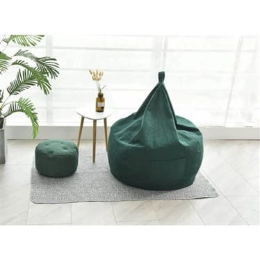 Outdoor Waterproof Zipper Bean Bag Chair Cover