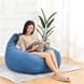 Square Sofa Bean Bag Chair Cover