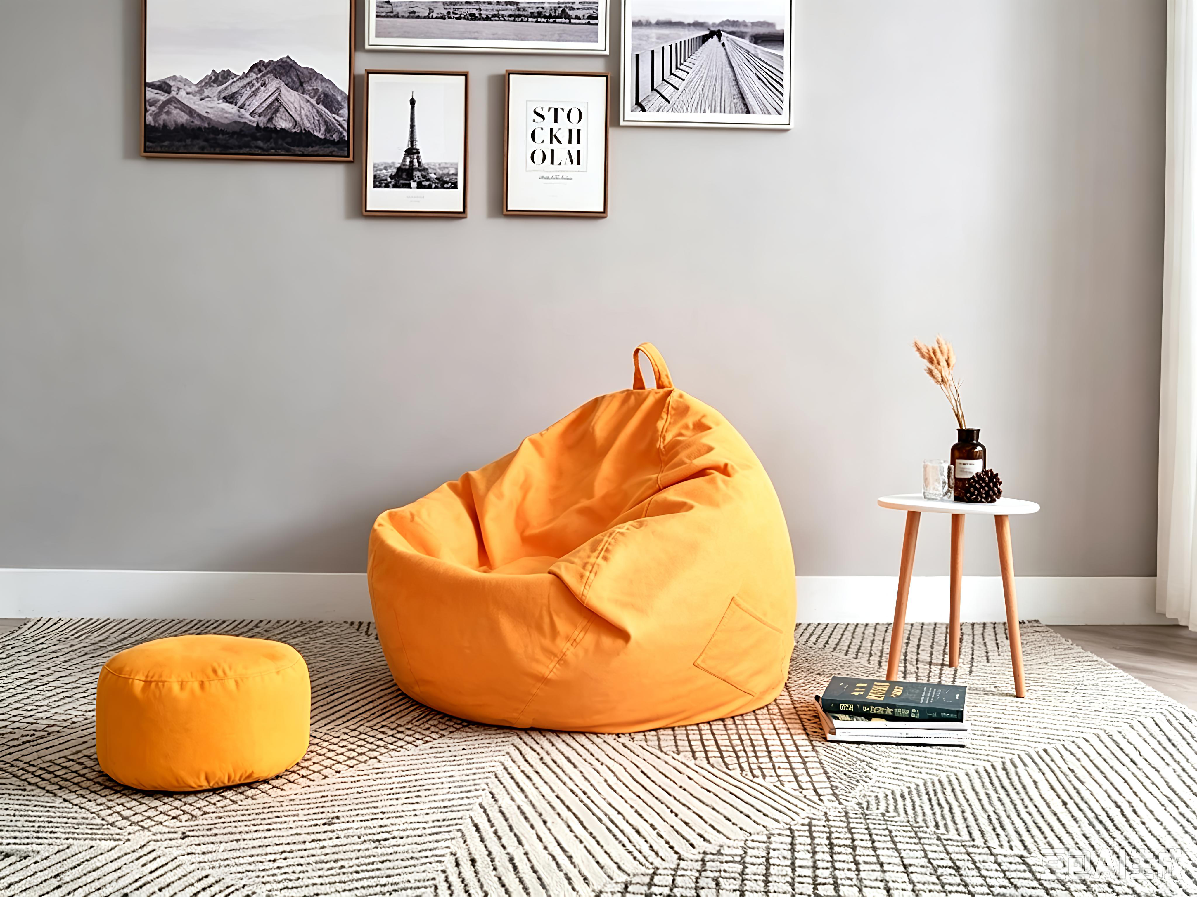 Tear Drop Bean Bag Chair